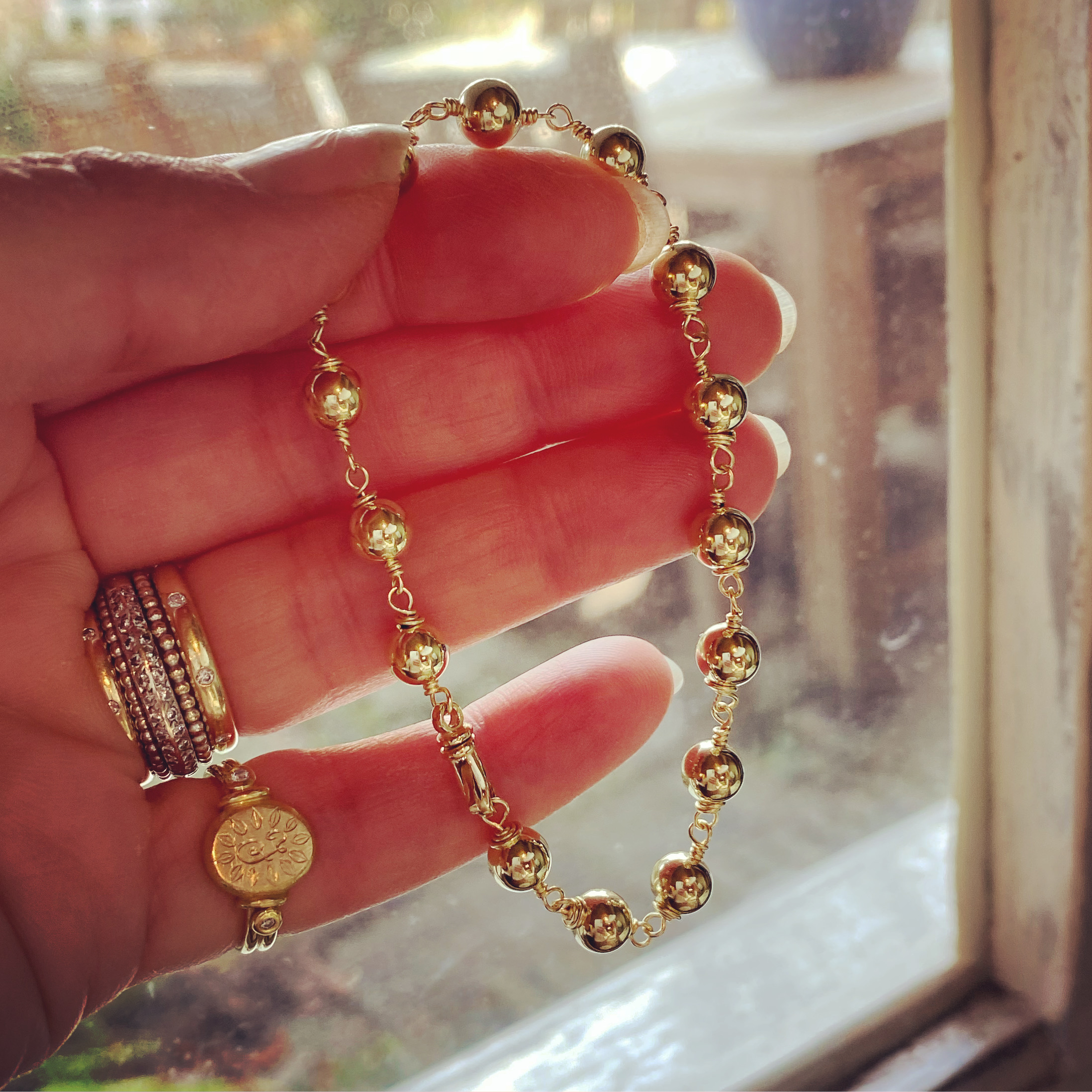 Gouden armband