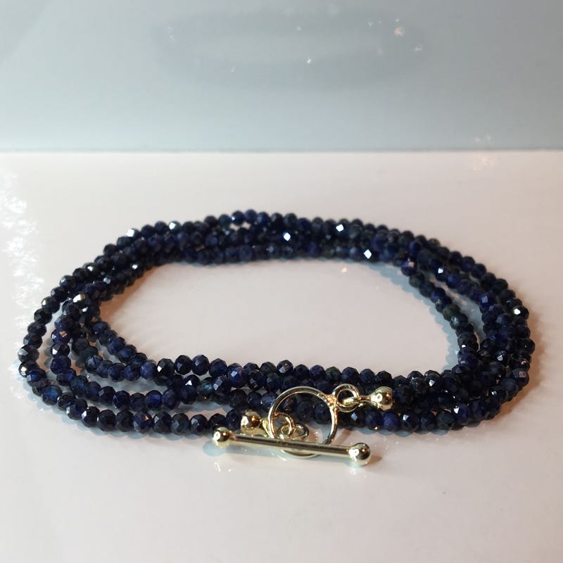 Armband Saffier