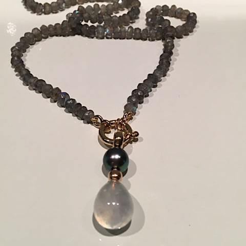 Labradoriet collier