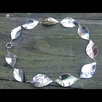 Blaadjes collier